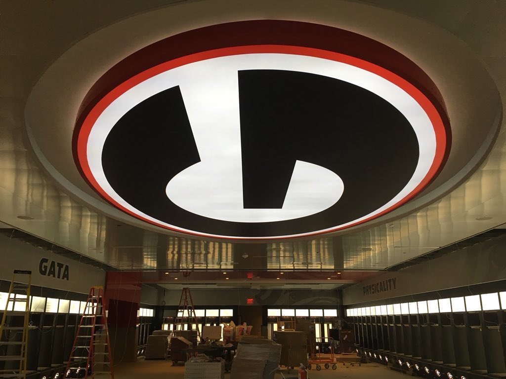 Gradick Sports on Twitter "The new UGA West End Zone locker room! 🏈 