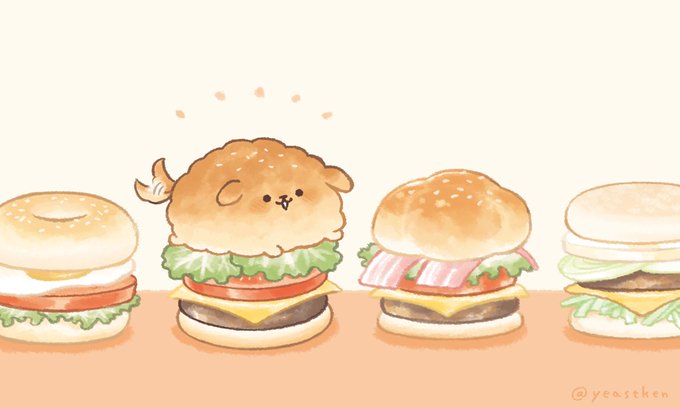 「ハンバーガー」のTwitter画像/イラスト(古い順｜RT&Fav:50)｜2ページ目