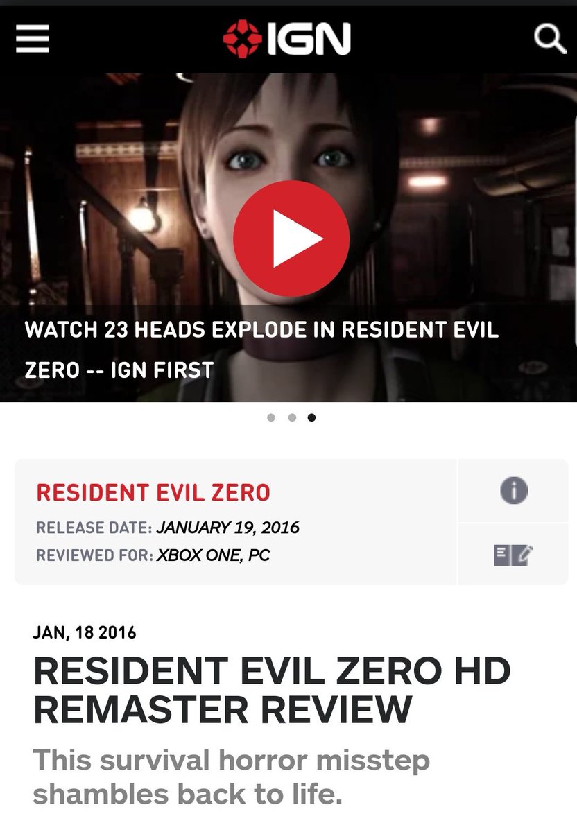 uSpotGaming's tweet photo. Omg it gets even worse #residentevilremake
#residentevilHD
#residentevil0HD
#residentevil0 https://t.co/mAVXBnhfD4