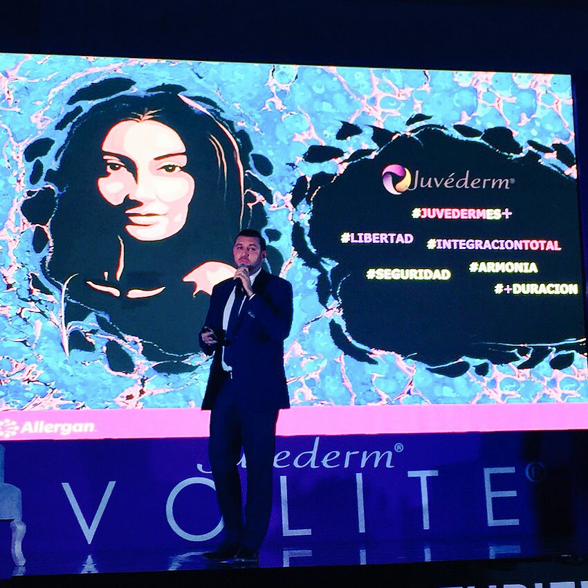 dranelly's tweet photo. Hoy toco asistir a lanzamiento de nuevas alternativas para mejorar la calidad de la piel y así satisfacer las necesidades de los pacientes #Volite #Vycross #Allergan #AmaTuPiel #PielSana #Dermatologia https://t.co/8sXLdjtmZl