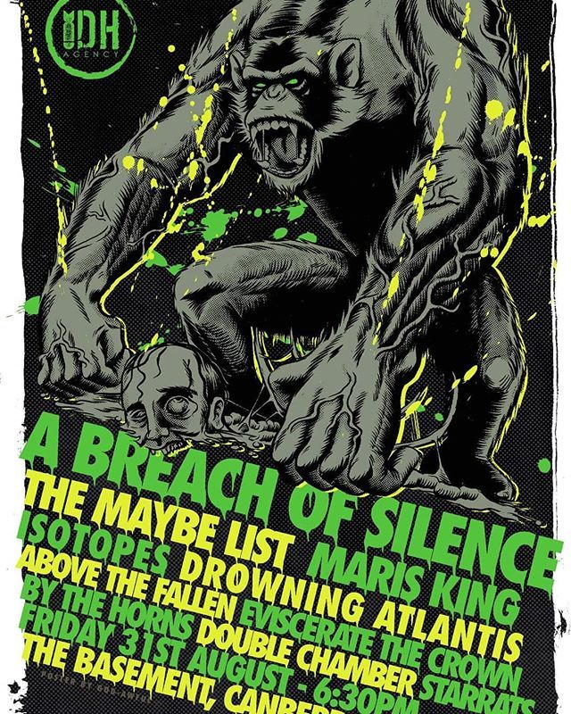 CANBERRA 31st August, keen to come back with a bunch of bands! ift.tt/2zVgB3d