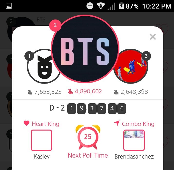 Miin_Bong's tweet image. namesns.com/m/entertainer/…

BTS se encuentra en 2do lugar 😱😱😨

Porfavor voten!!!

#namesns

@BTS_twt