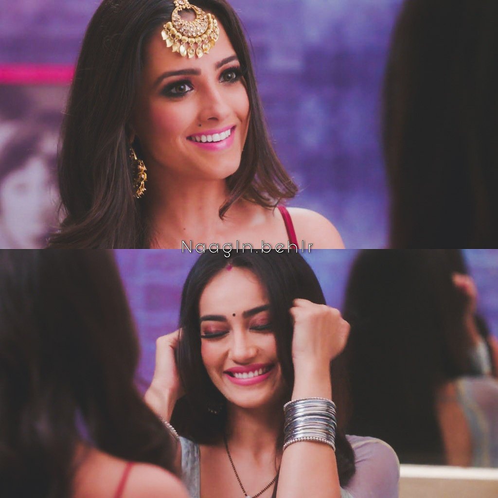surbhiforever_'s tweet photo. Hasti Hui Naagine 😁 🐍🐍
.
.
#anitahassanandani #SurbhiJyoti  #Naagin3 #naagin3🐍 
 @anitahassanandani https://t.co/WXSX7JT7SB