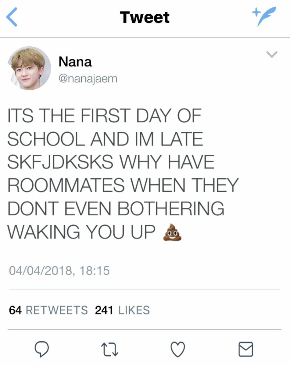 jaemin is late for school!