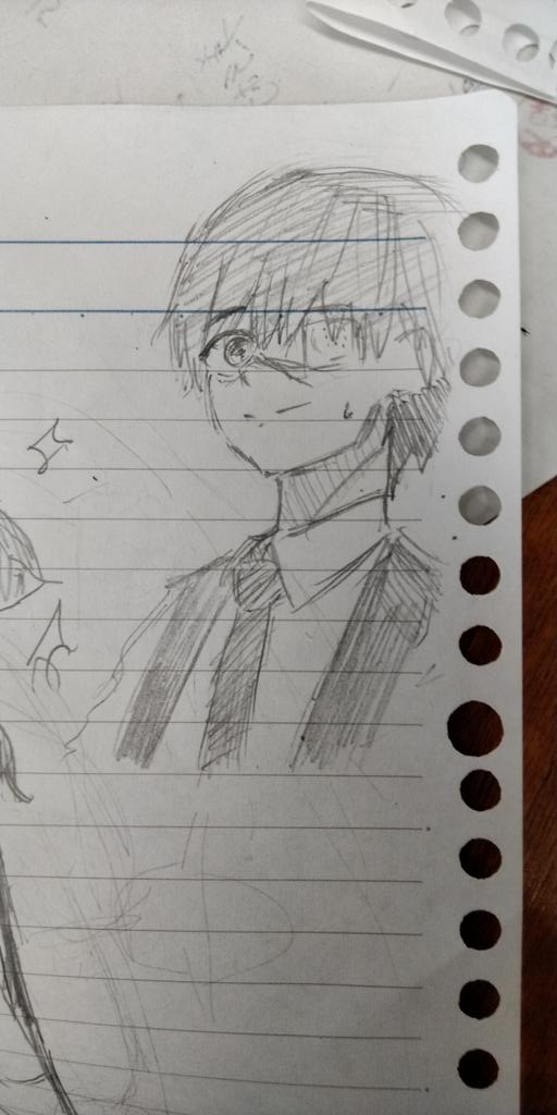 落書きカネキチと落書きめぐみん 