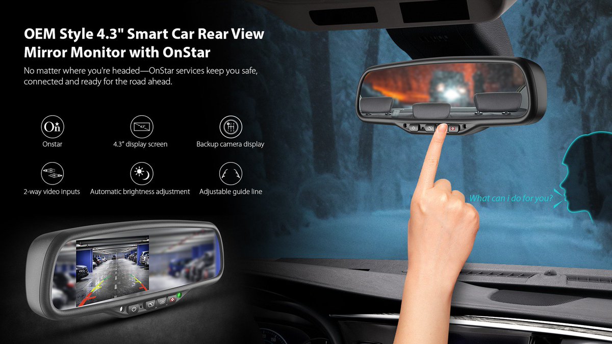 dai_sales37's tweet photo. #GERMID #OnStar Smart car rear view mirror monitor with OnStar function. OnStar lets you drive with confidence, knowing someone can be there to help no matter what happens out on the road. Welcome to our website https://t.co/qQveN2exsP :) https://t.co/AQCkhzwCkZ