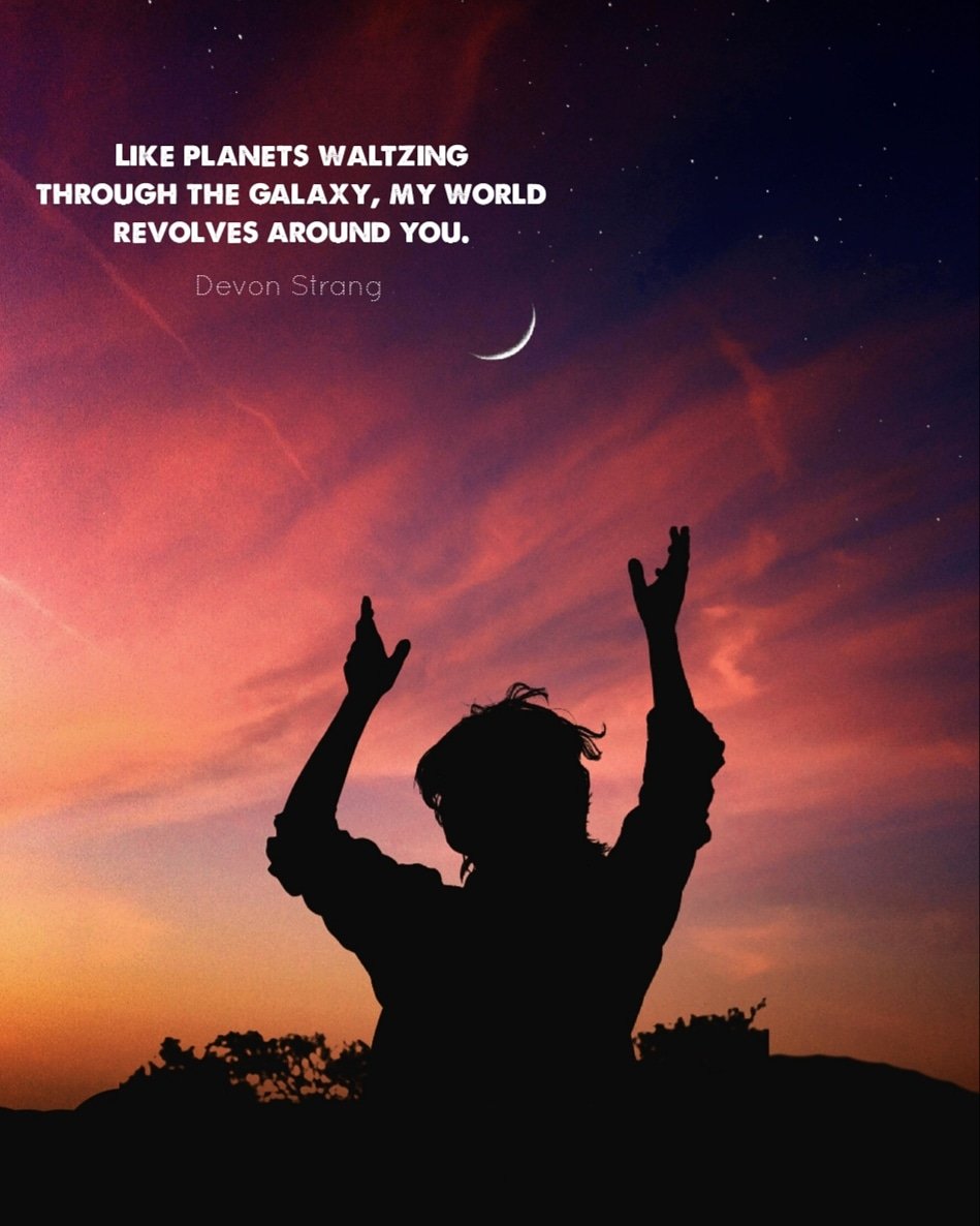 devonstranger's tweet image. Daily Haiku 1079. (c) Devon Strang #haiku #dailyhaiku #devonstrang #poet #poem #poetry #write #writer #writing #words #wordporn #love #lovepoem #lovequote #planet #planets #waltz #waltzing #galaxy #space #dancing