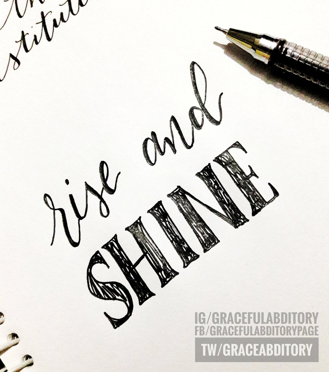 meenakshayy's tweet photo. Rise and shine lovelies cz Sun's taking a day off today
ALL LOVE!❤
#journaling #handmadefont #calligraphycommunity #handlettered #calligrapher #blockletters #calligraphymasters #gracefulabditory #grateful #kaligraflar #handwriting #journal #mornings #calligraphy #morning #rain https://t.co/lRx1zS8VmB