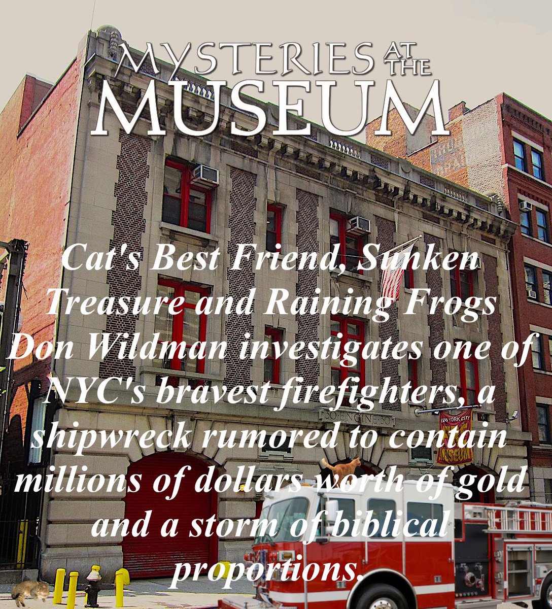 pitman_karen's tweet photo. Starting now,
All New #MysteriesattheMuseum
on the @travelchannel
with host @donwildman
#CatsBestFriend #SunkenTreasure #RainingFrogs https://t.co/cbUWi9GVaw