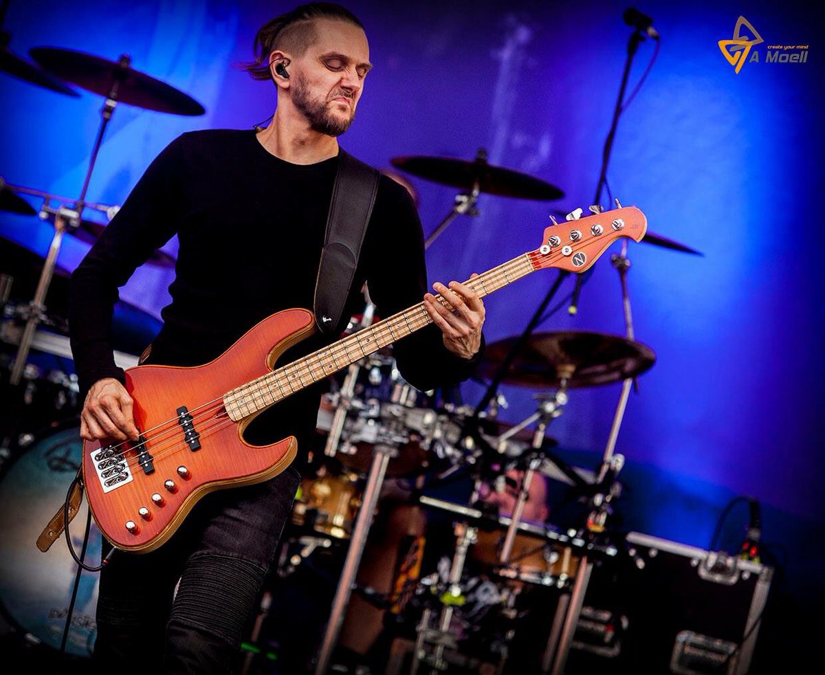 NightOfTheProg's tweet photo. Riverside‘s Mariusz Duda live recently on stage at our Night Of The Prog Festival. Taken by A. Moell @riversidepl @RockNewsTicker @insideouteu @progfests @progshine #riverside #festival #notp2018 https://t.co/TlxfLTMXT5