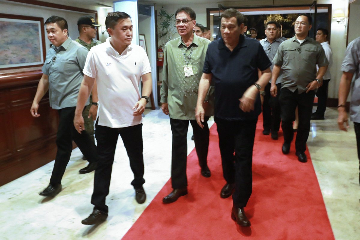 pcogovph's tweet image. Pres. Duterte attends the 85th National Convention of the Philippine Public Health Association held at the Grand Regal Hotel in Davao City on July 18, 2018. #PartnerForChange