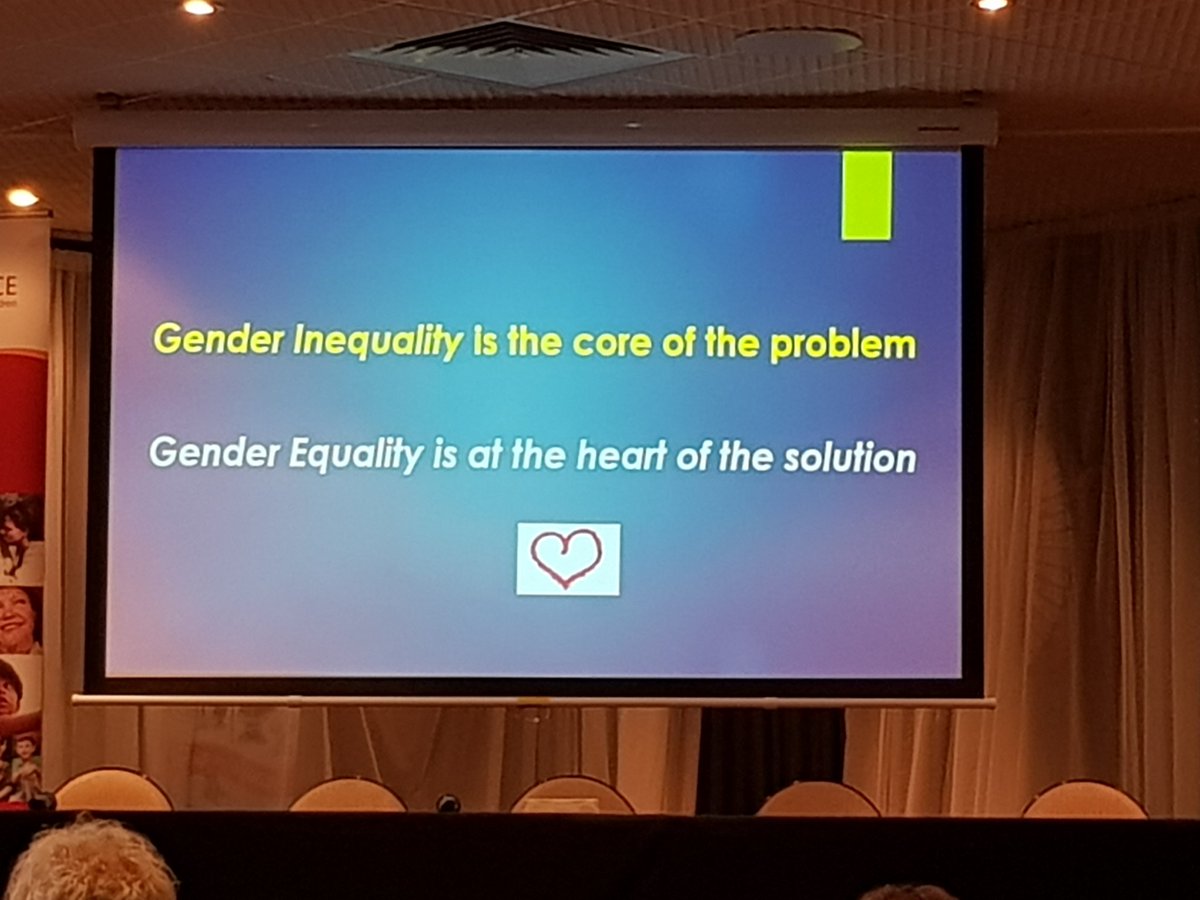 A deep discussion. There is so much we can do.  We all have a part to play #SayNO2FamilyViolence