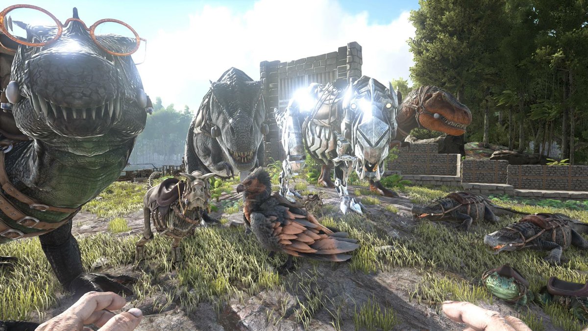 ট ইট র インサイドさん ここ数ヶ月 ずっと Ark をプレイしています 平日は恐竜の餌確保くらいしかできないのですが 疲れてるときはテイムした恐竜の顔を眺めて癒されています かわいい奴ら 編集部すえなが