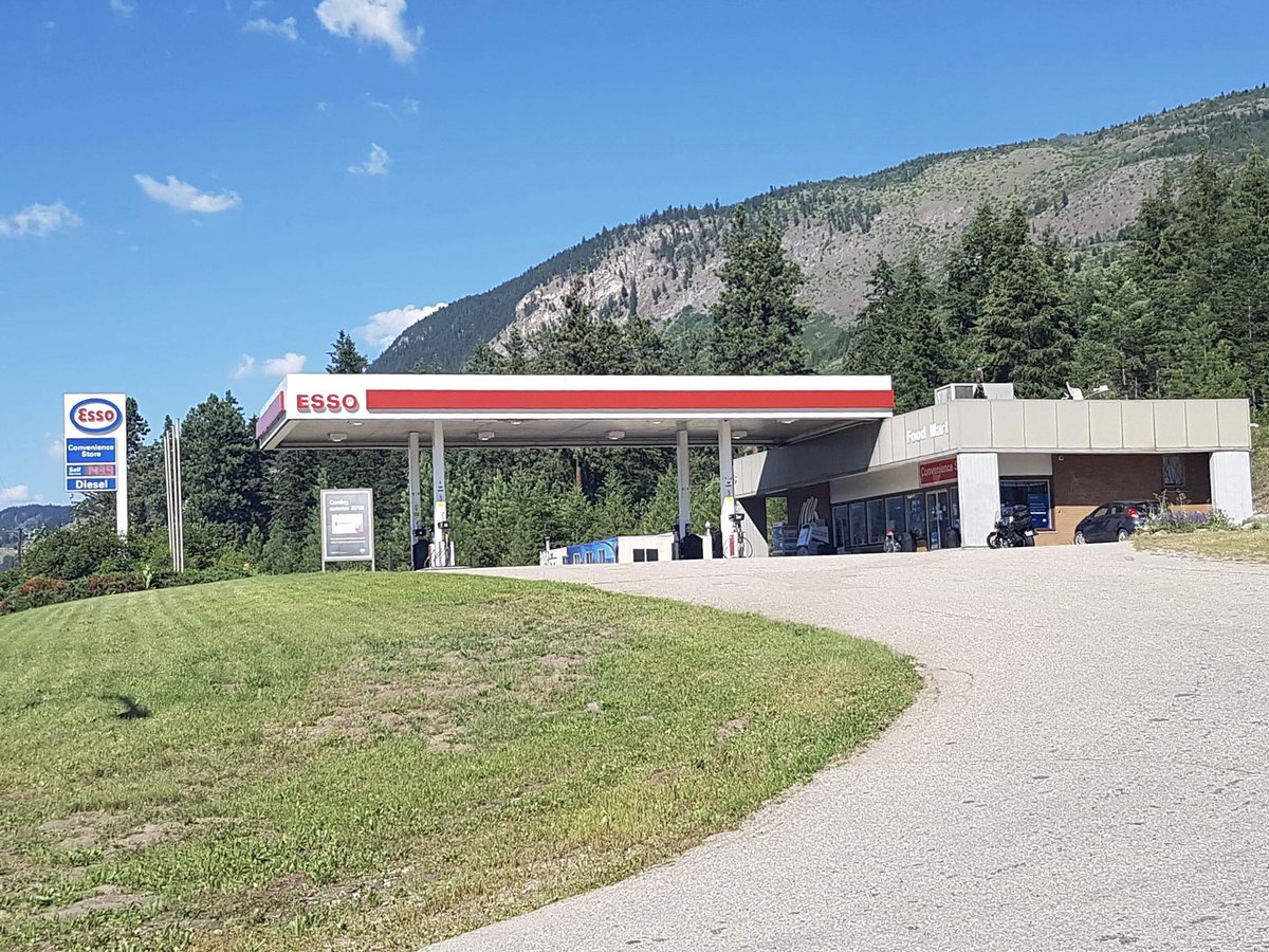 Stewart Muir on Twitter "This is the Kamloopsarea gas station owned