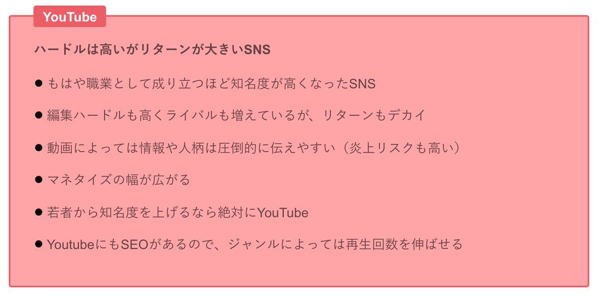 るってぃ プロ無職 昨日公開したセミナー動画の1つをめちゃくちゃ分かりやすくテキストでまとめてくれてる 各snsの特徴と今の時代背景 そしてコンテンツの横展開方法を学んでください 目指せ まずは1000フォロワー るってぃさん から学ぶ Twitter