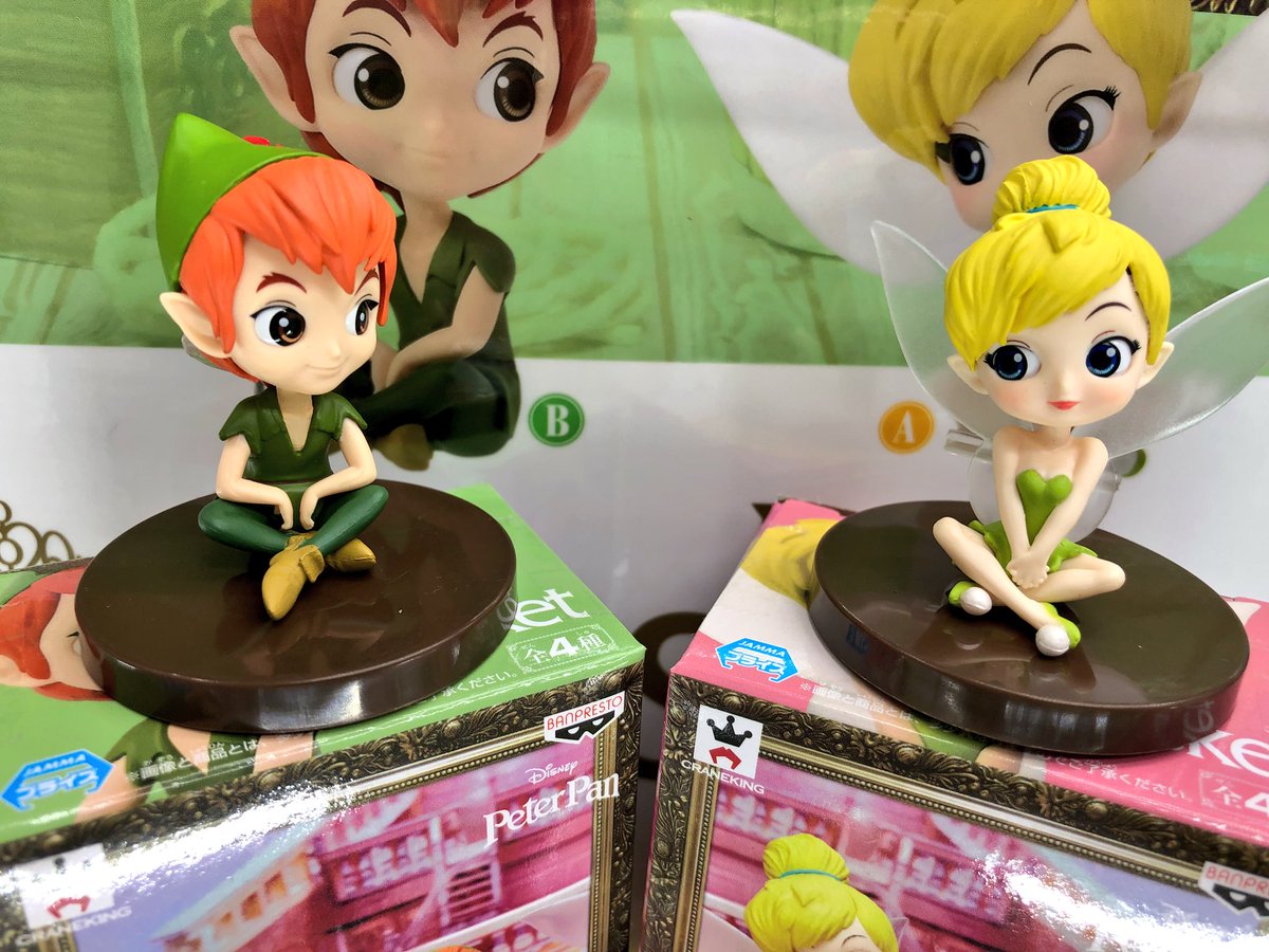 マンガ倉庫日向店アミューズ בטוויטר Qposket Disney Characters Petit Fantastic Time 全4種入荷しましたー Qposket Qposketpetit ディズニー Disney ピーターパン ティンカーベル アリエル エリック王子 リトル マーメイド ディズニープリンセス