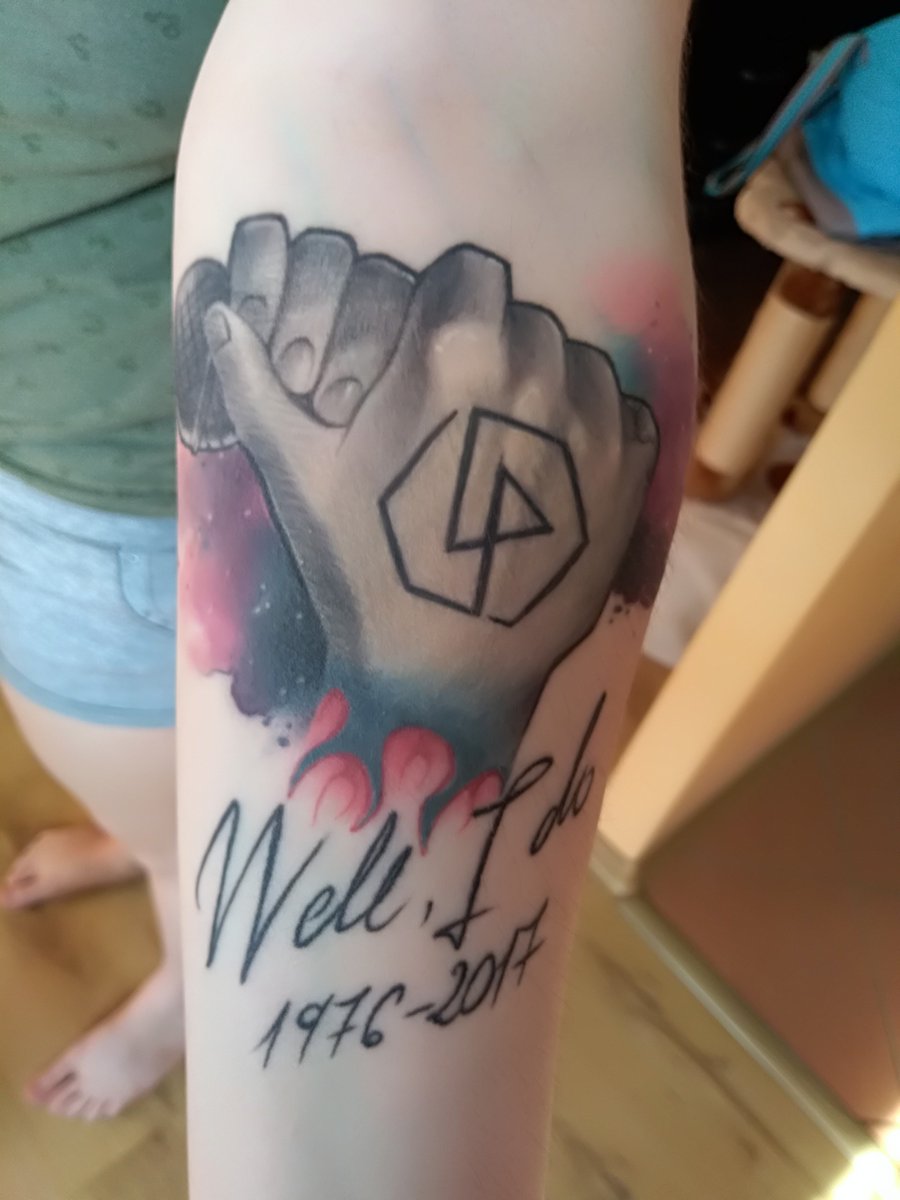 Grey Daze Another Great Tattoo Tribute Paid To Our Friend By A Fan Done By Cj Hurtado At Clubtattoo Tempe Show Us Your Chesterbe Dedicated Tattoos In Comments Below Chesterbennington