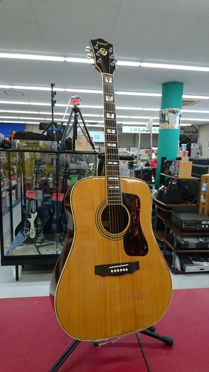 USED】Kansas 鈴木バイオリン製 アコギ D-55コピー