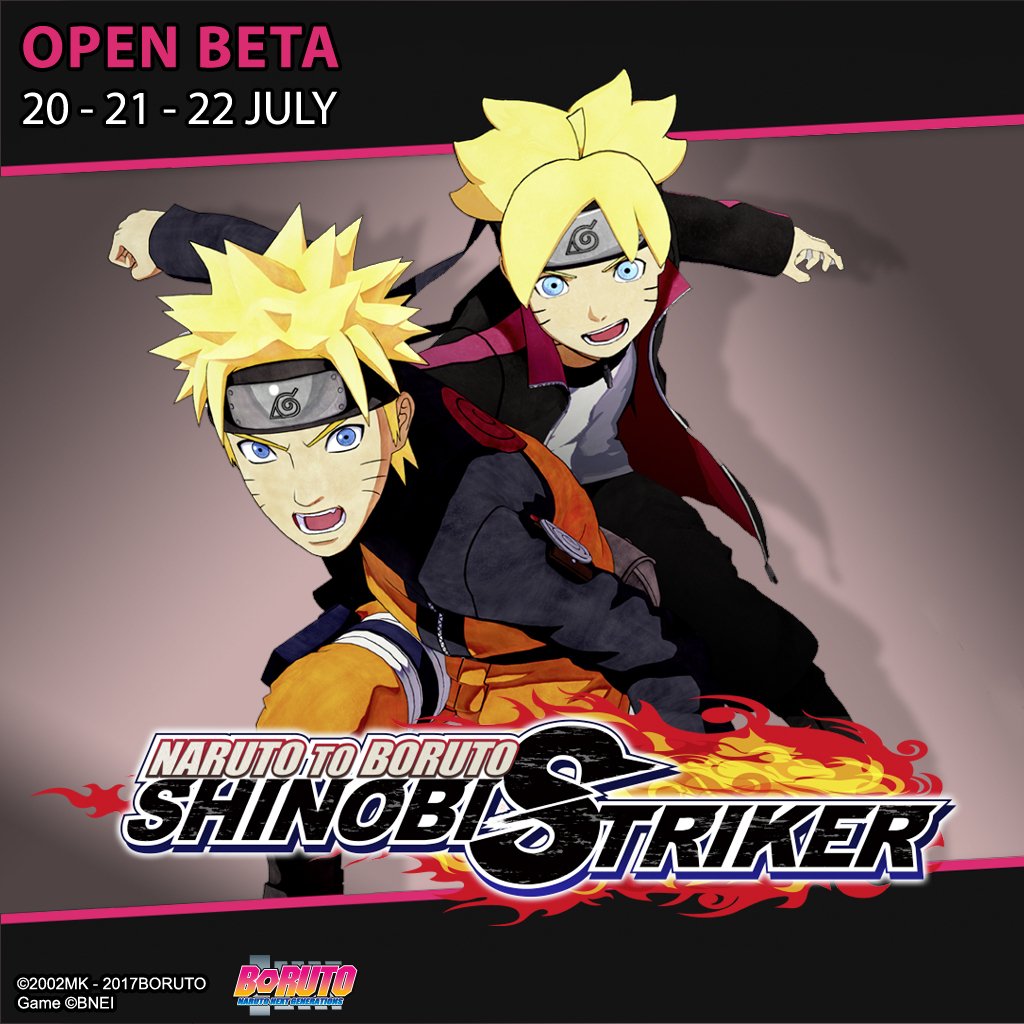 V-Jump Scan Reveals Naruto Shinobi Striker Closed Beta Coming Soon