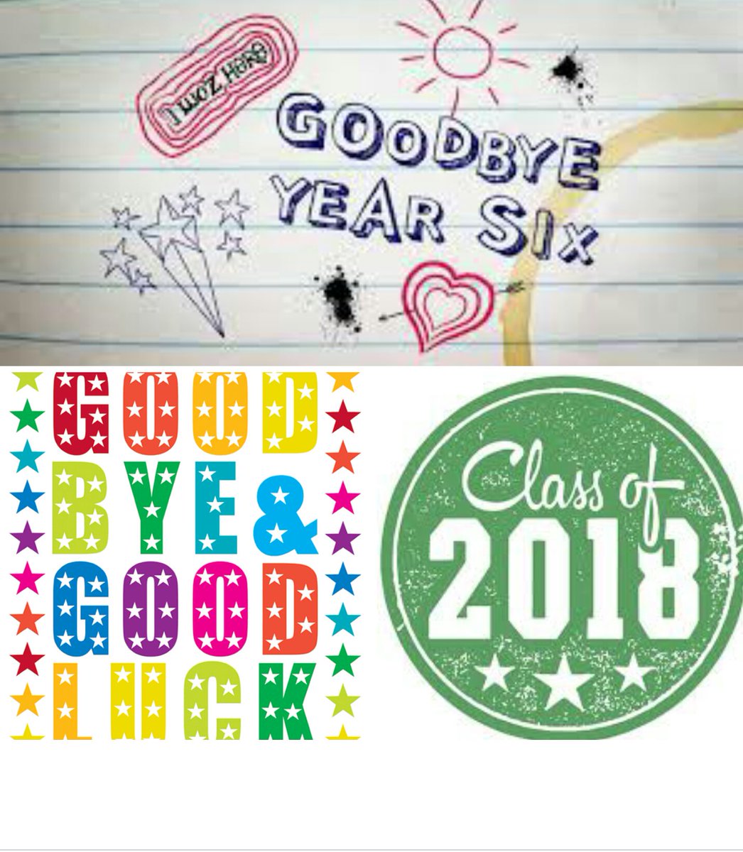 We wish all our Year 6 Bhylls Acre Stars and their families all the very best wishes for today and for the future. 
Good luck at your new school's in September, you'll smash it 👊, the next chapter is your's to write.
Thank you all for your support of the PTFA over the years 😘x