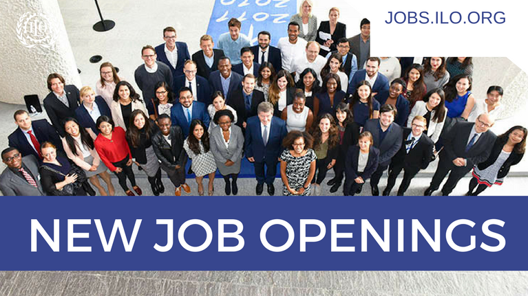 ilo's tweet photo. Would you like to work for the ILO? Check out the vacancies open globally: https://t.co/57aUBIvRv4 https://t.co/ah5ZimDlkr