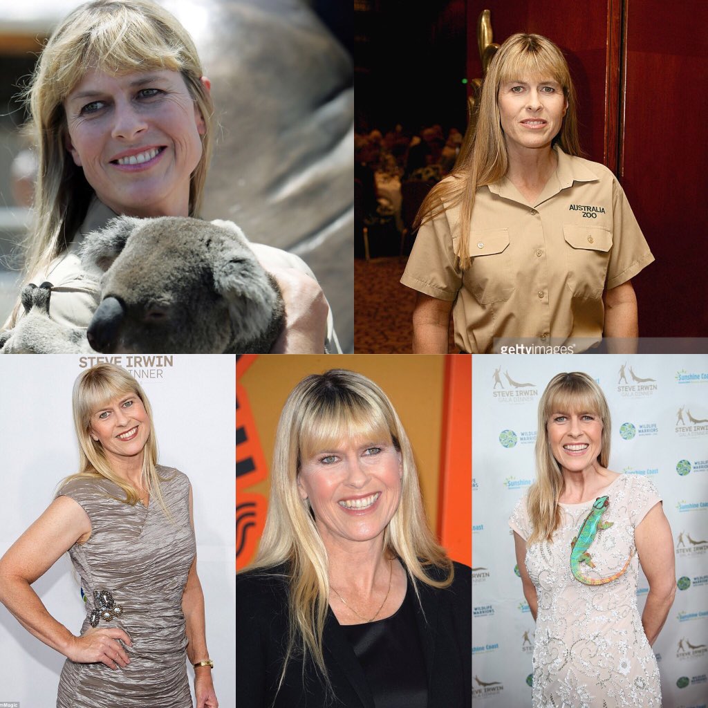 Happy 54 birthday to Terri Irwin. Hope that she has a wonderful birthday l     