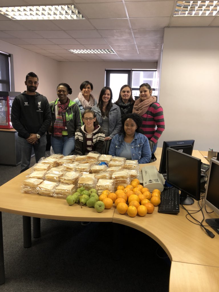 GIB Personal Lines Division doing their bit for #67MinutesForMandela #gibinsurancebrokers