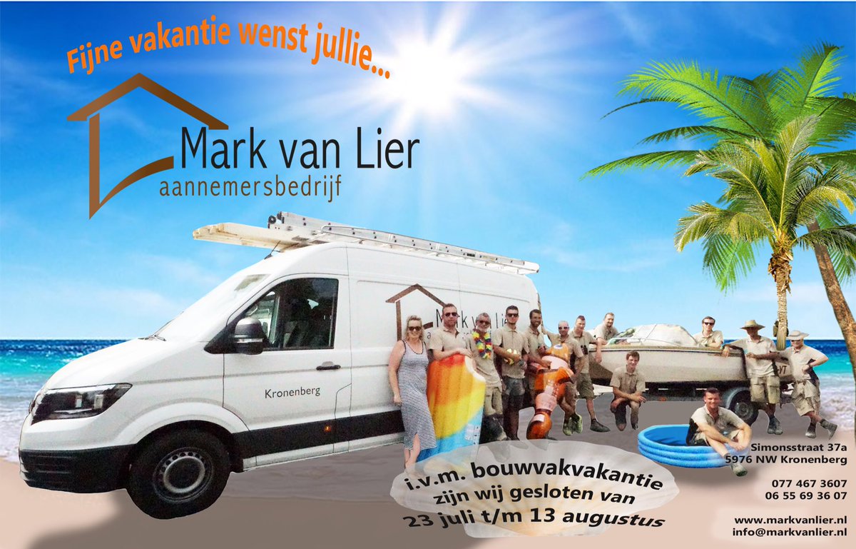 Geen gezaag en geboor, we gaan ervan door! 😎 Iedereen een nice #vacation