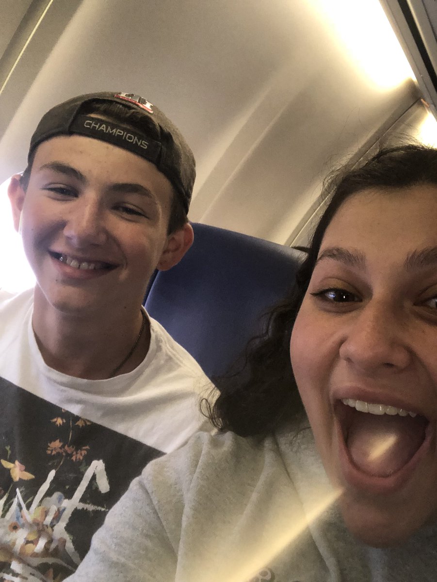 Chapter President, Maddie London and Vice President, Nick Tellier just landed in Indiana for <a href="/BestBuddiesLC/">BBLC: Inclusion Lives Here</a> !!
