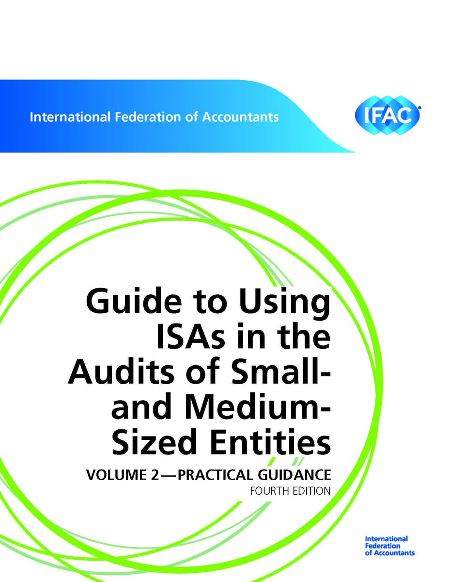 .<a href="/IFAC/">IFAC</a> Guide to Using ISAs in the Audits of SMEs, Fourth Edition covers recent <a href="/IAASB_News/">IAASB</a> changes to the ISAs including auditor reporting, disclosures, other information and using the work of internal auditors ow.ly/byOK30l1KBN