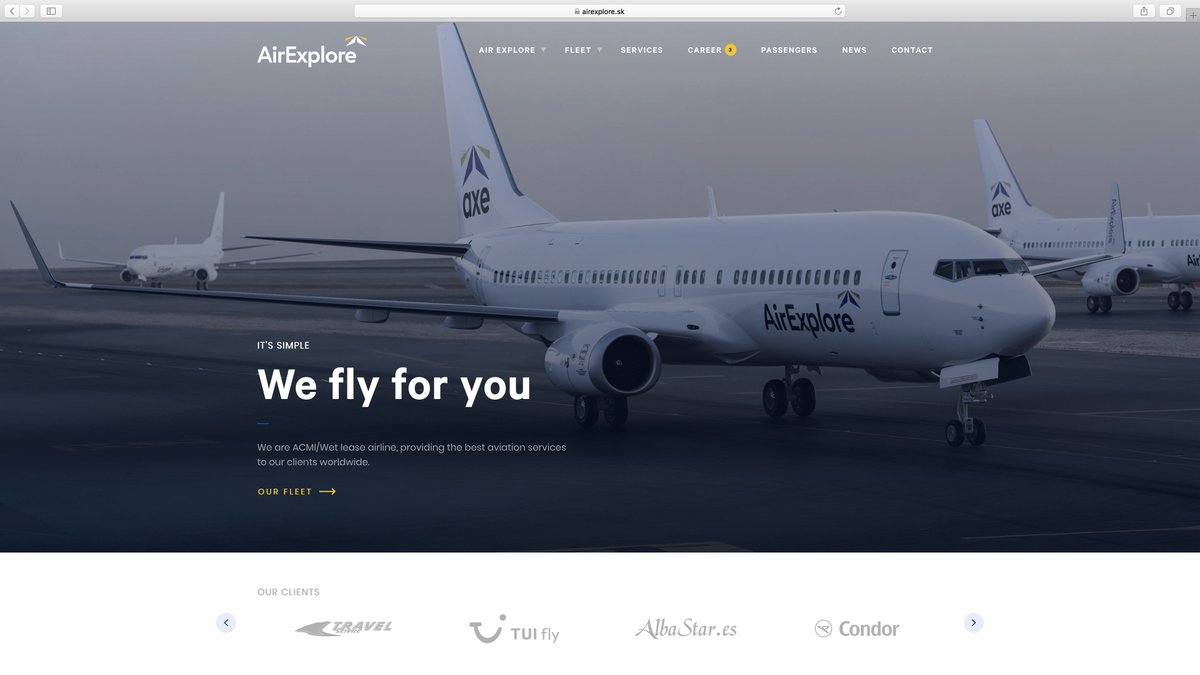 The New Website
airexplore.sk