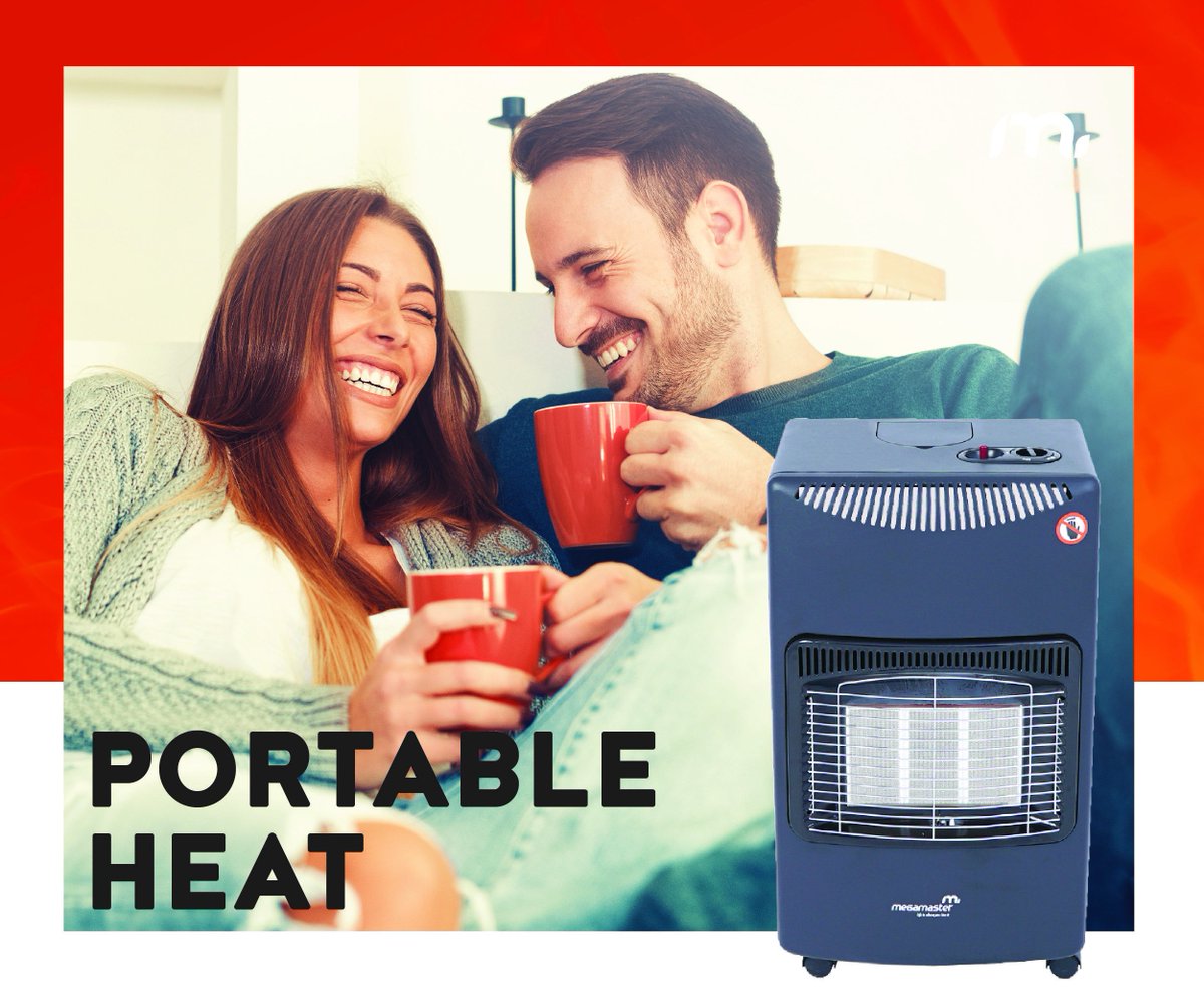 #FindYourFire with the Tacora Roll About Heater. 

Get it here: buff.ly/2LcxiLP

#TogetherMadeBetter #MegamasterFireplaces #Winter2018