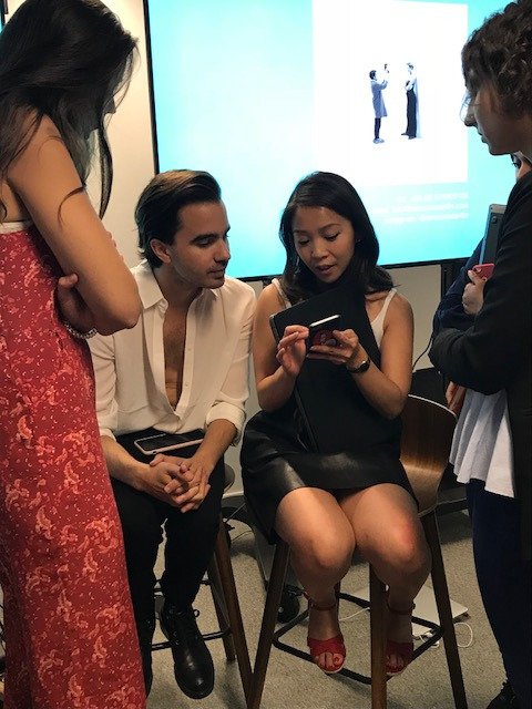 Passionnante conférence training RP de <a href="/lorealstartup/">L'Oréal Open Innovation</a> à <a href="/joinstationf/">STATION F</a> !