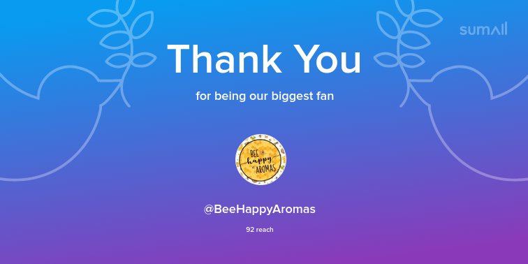 BeeHappyCrafts's tweet photo. Our biggest fans this week: @BeeHappyAromas. Thank you! via https://t.co/0B0PlAb9vS https://t.co/GiiGLERtX8