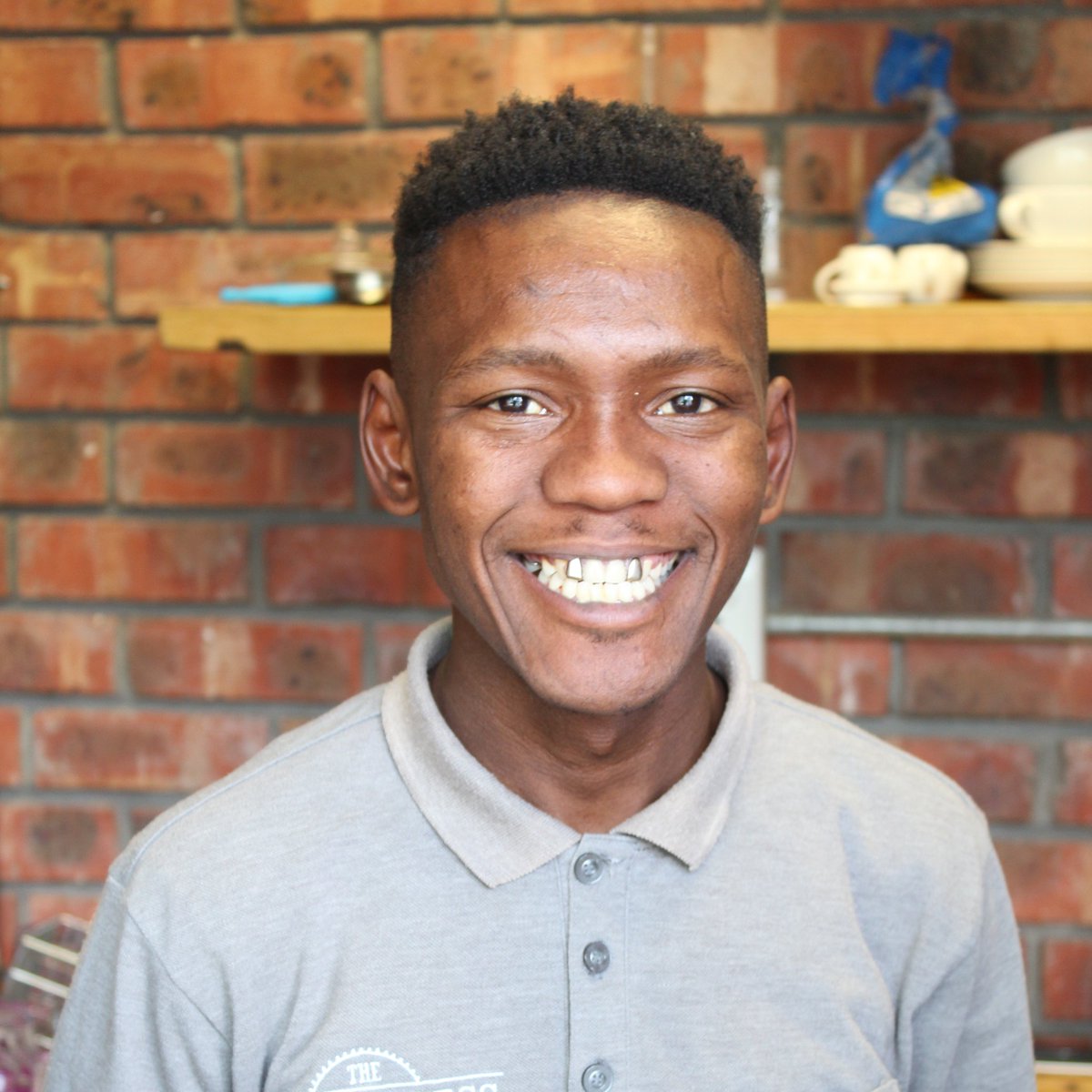 MillandPress's tweet photo. This is Adrian. He's one of our Baristas here at the Mill and Press. This man knows coffee. If you're looking for the perfect cup of coffee, he's your guy. 
#woodstock #capetown #coffee #flatwhite #cappucino # espresso #barista https://t.co/wSgbIGEDzk