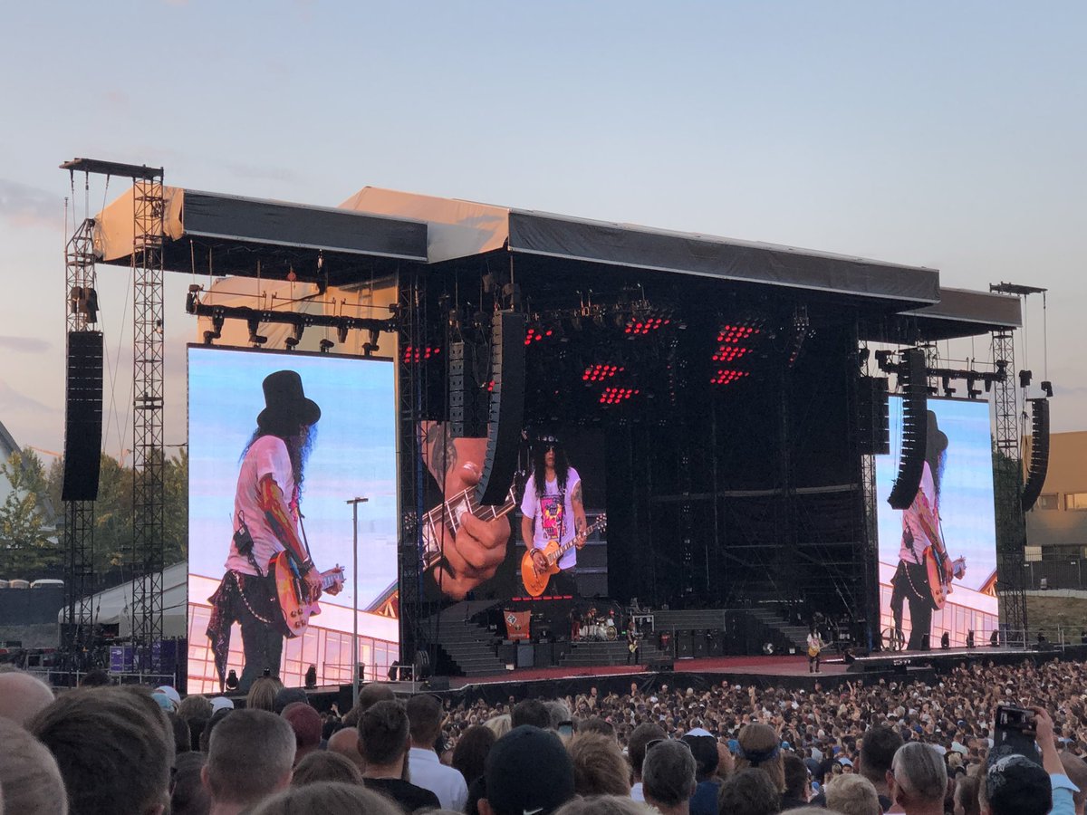 evedlog's tweet image. Fantastiske @Slash #GNRinOslo