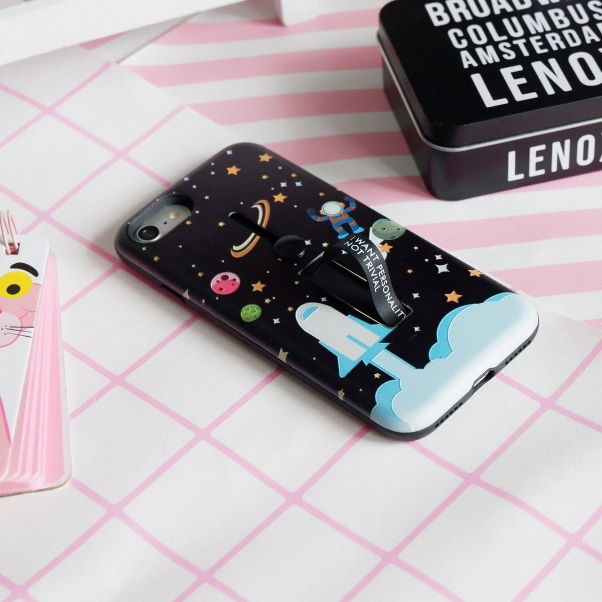 PppearShop's tweet image. เคสอวกาศ คล้องนิ้ว
✔ขอบนิ่ม หลังแข็ง คลุมรอบเครื่อง คล้องนิ้วได้
✔iphone 6,6s,6+,6s+,7,7+,8,8+
✔ราคา 150฿