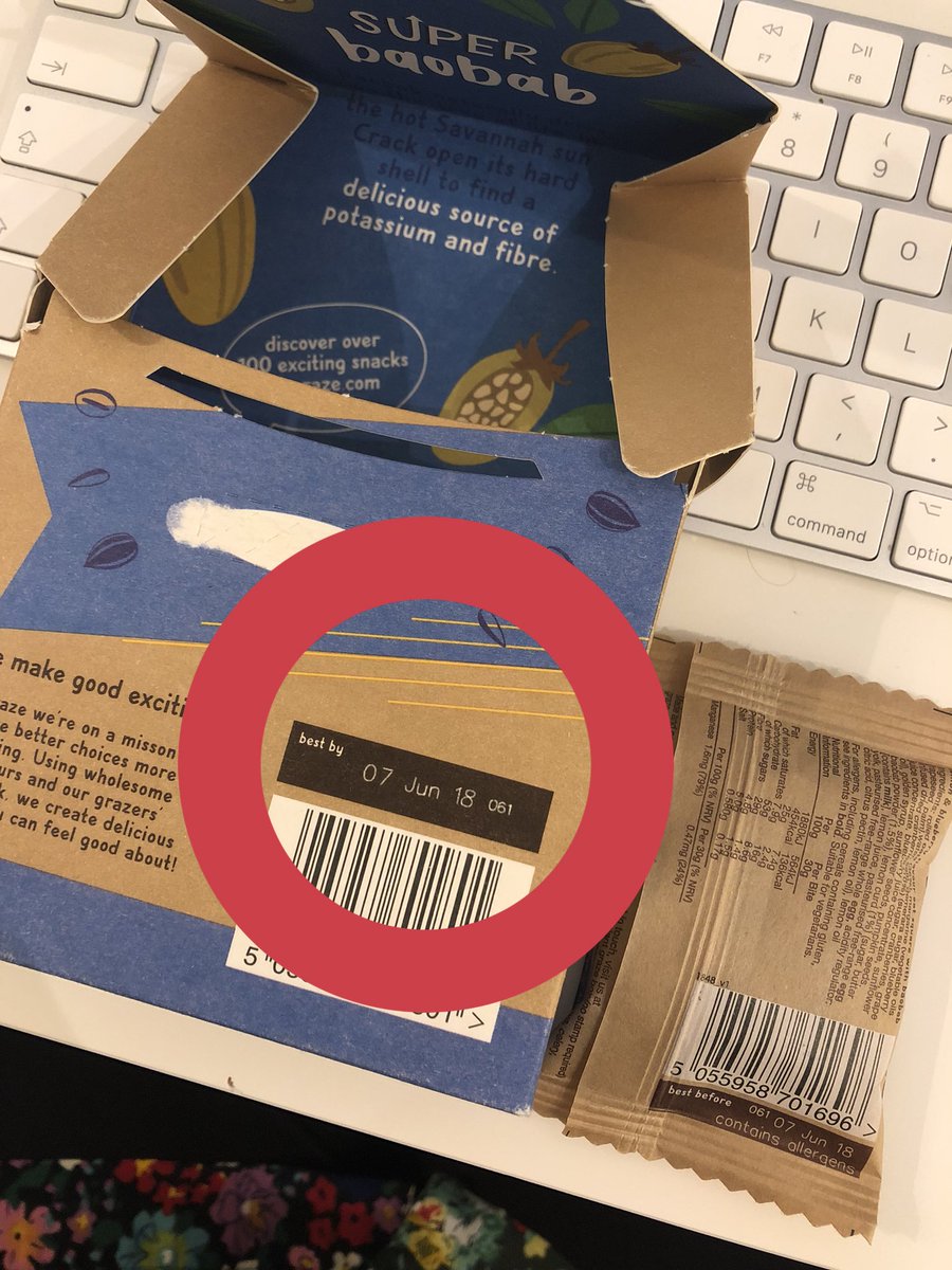 Hey <a href="/sainsburys/">Sainsbury's</a> - you should probably tell you staff to check sell by dates especially on things they put on offer! have just noticed this and have been so ill this week after purchasing on Monday. Now I know why!