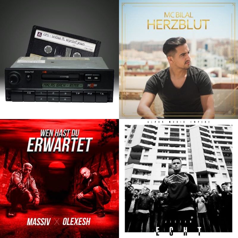 Happy Releaseday!
<a href="/thisiscro/">CRO</a> - Todas (feat.<a href="/wyclef/">Wyclef Jean</a> ) (<a href="/NiklasIbach/">Niklas Ibach</a> Remix), MC Bilal - Herzblut, <a href="/kingmassiv/">Massiv</a> - Wen hast du erwartet (feat.<a href="/olexesh64/">Olexesh</a> ), Jigzaw - Echt
#NewMusicFriday