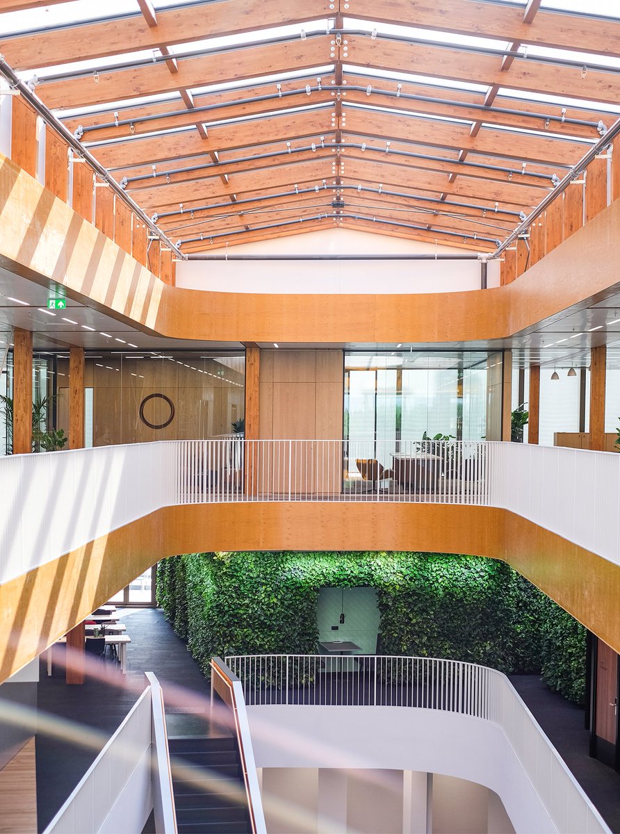 CoenvanOostrom's tweet photo. Today is the day - we are bidding farewell to The Edge - world's smartest &amp; greenest and @OVGRealEstate's home for last 3 years. Best part? @EdgeTech_ is not standing still and we are moving forward: into EDGE Olympic, quite possibly world's #healthiest! https://t.co/JtWYnQDsXs https://t.co/IVDZ9VUfkO
