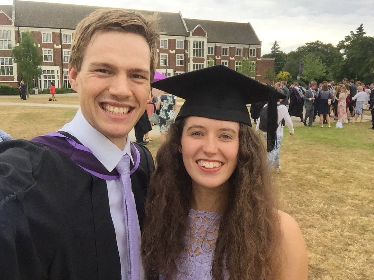 smithtri95's tweet image. Finally graduated from Loughborough University on Tuesday with a First Class Masters degree in Civil Engineering and Diploma in Industrial Studies 👨🏻‍🎓🎉 Time to enjoy one final summer holiday before work 😃 #lborograd2018 #loughboroughuni #graduation #fiancee #family #summer