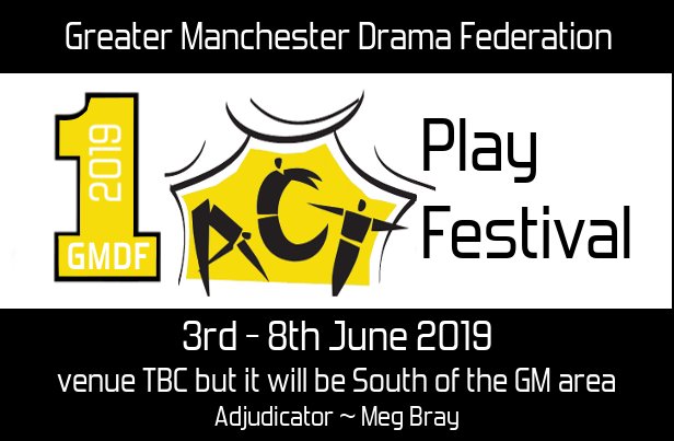 Date for your diary. The 2019 One Act Play Festival will be 3rd - 8th June 2019.