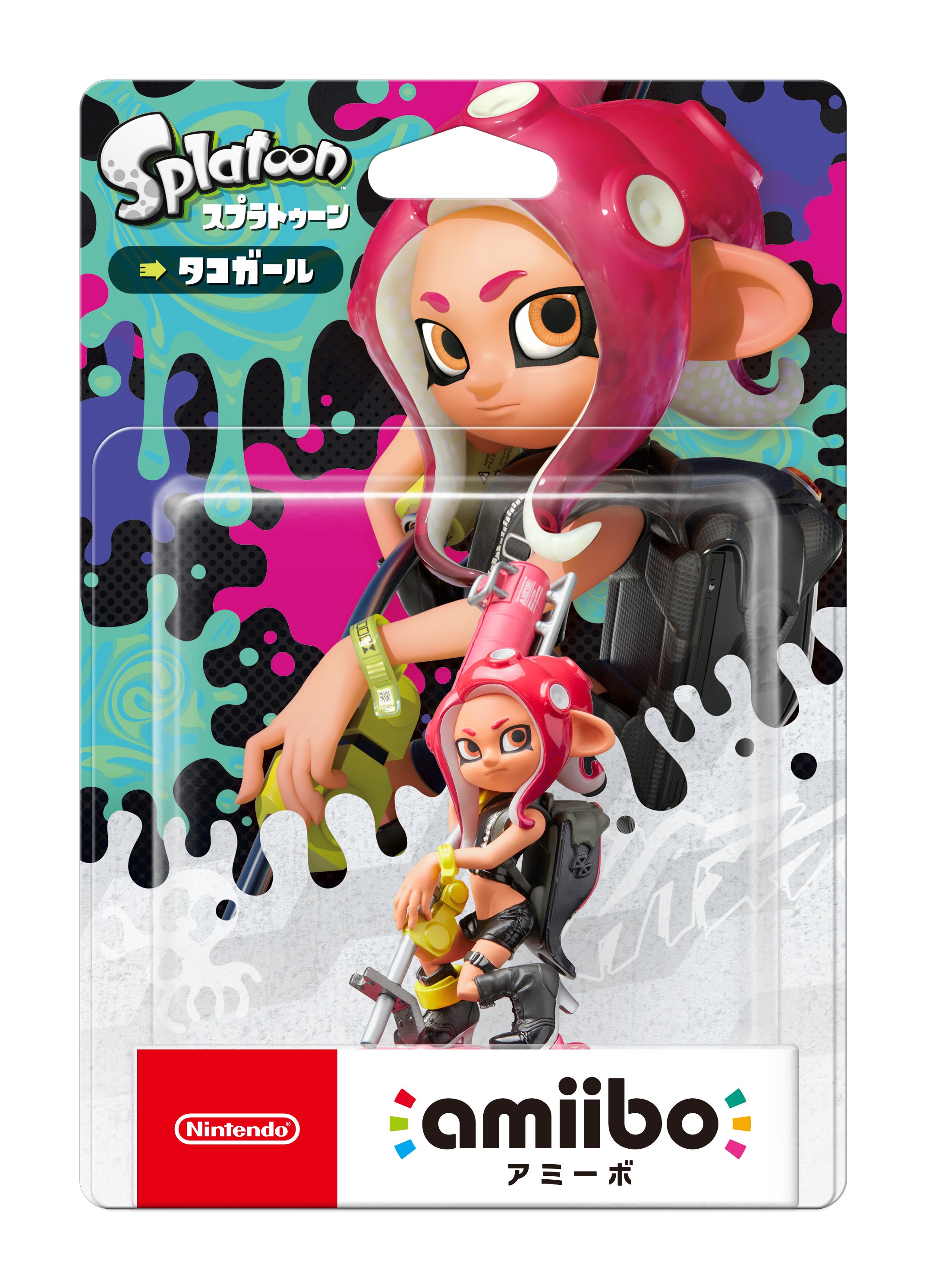 スプラトゥーン　amiibo ヒメ　ガール　オクトリング　タコガール　アミーボ Splatoon（スプラトゥーン） on X: 
