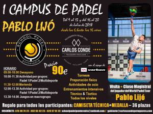 PlanazoPonteved's tweet photo. School Pádel Pontevedra: I Campus de Pádel Pablo Lijó.
Hoy Viernes #20Julio #PlanazoEnPontevedra
#PlanazoEnGalicia #ocio #agenda #cultura #FelizViernes #Pontevedra  #padel 
Más info https://t.co/V2CVKBpLAJ https://t.co/pWkQyiGZSj