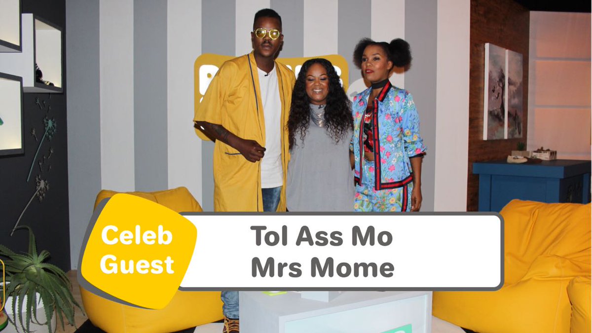 RBabies101's tweet image. We love and feel fortunate to have #TolAssMo and Mome Nale Mahlangu in studio. 
@SABC_2 @SABCEducation #parenting