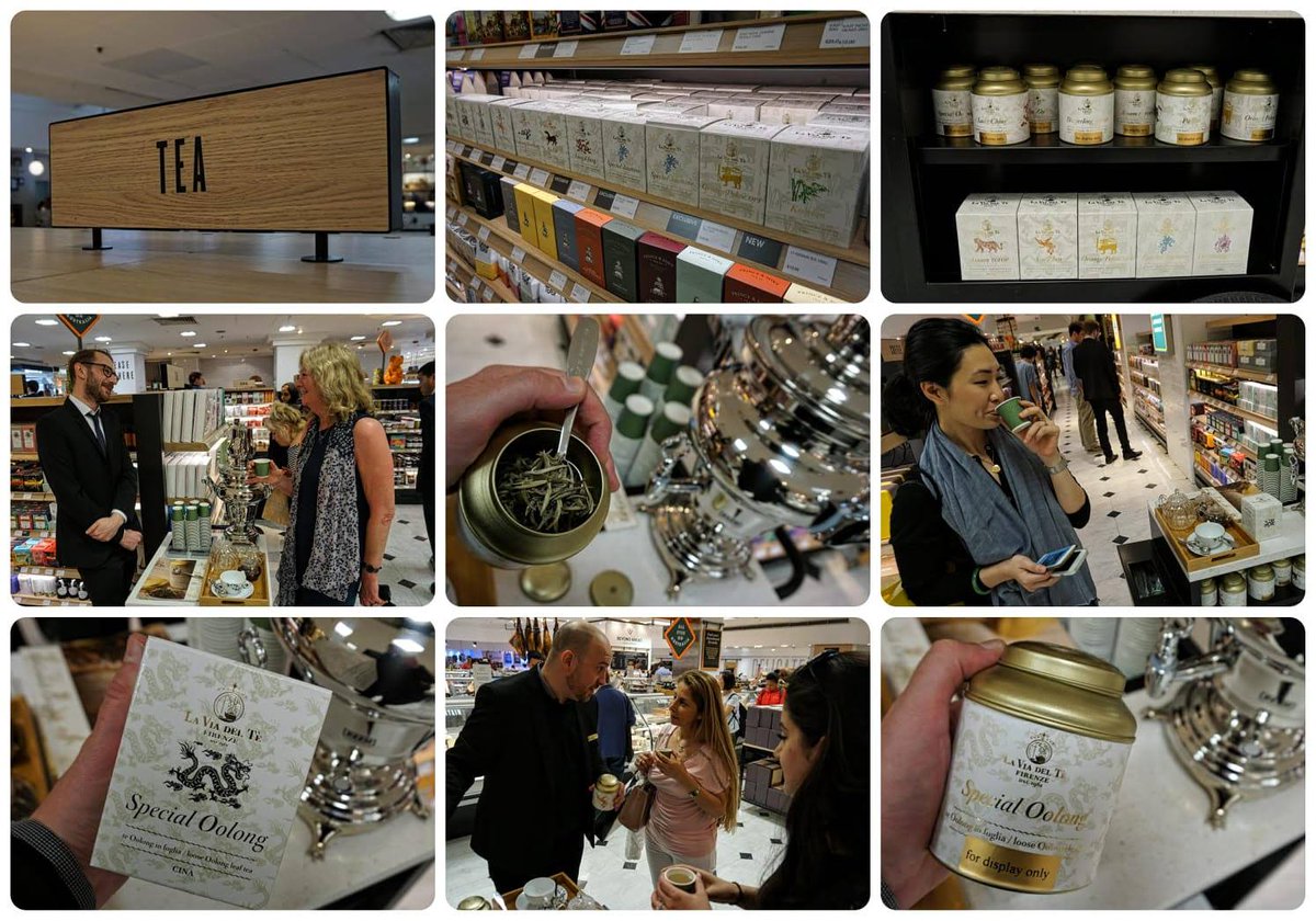 Come join us today from 12pm at Selfridges for another La Via del Tè Firenze dal 1961 tasting session! Le Grandi Origini, Discover the 12 'Lords' among teas. #ExperienceBetter #Tea #LaViaDelTe #Selfridges #TeaTasting