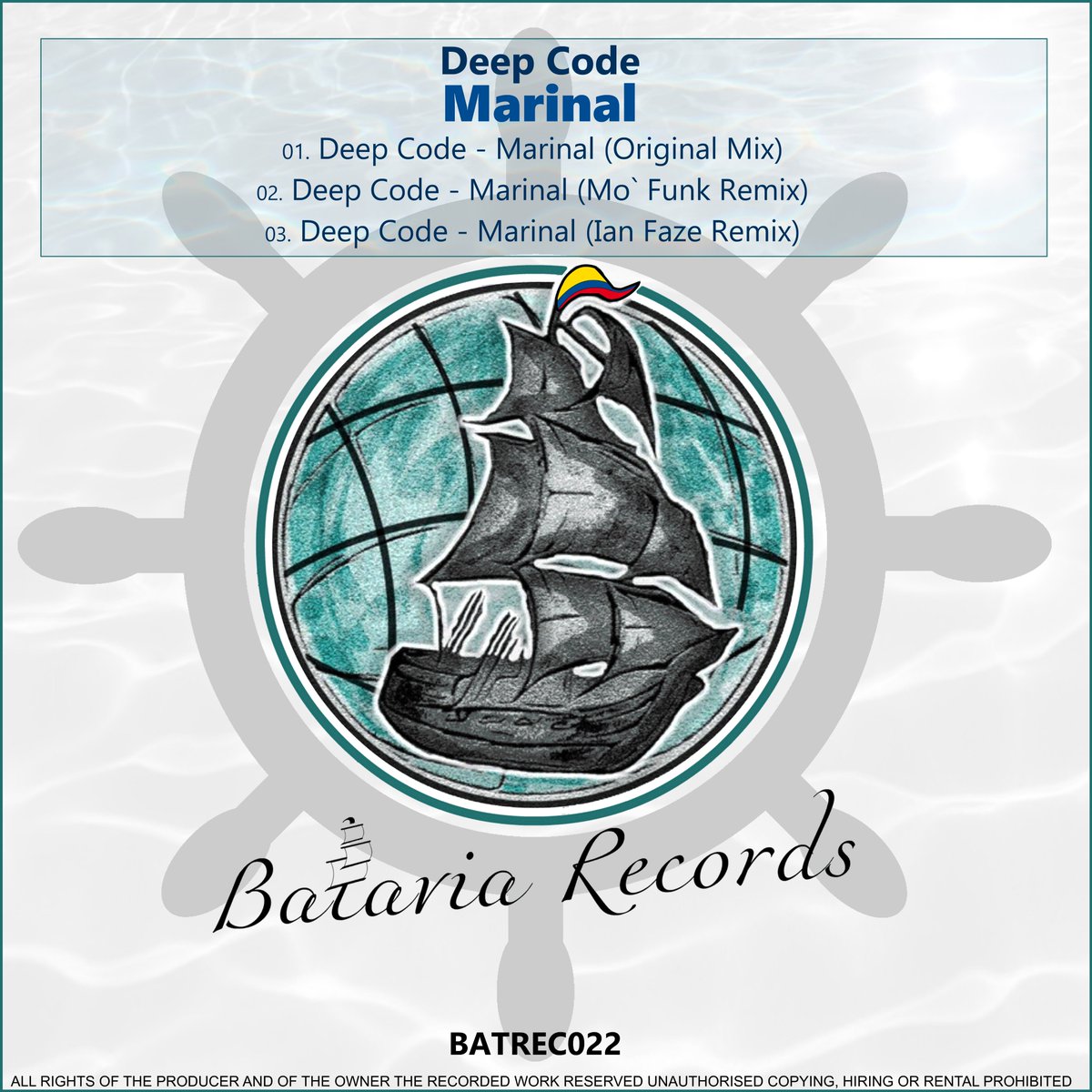 Batavia_Records's tweet image. OUT NOW: Deep Code - Marinal EP [Batavia Records]
Remixers: Mo&apos; Funk &amp;amp; Ian Faze

01. Deep Code - Marinal (Original Mix) [7:44]
02. Deep Code - Marinal (Mo&apos; Funk Remix) [6:46]
03. Deep Code - Marinal (Ian Faze Remix) [6:27]

○ Collect here: 
beatport.com/release/marina…