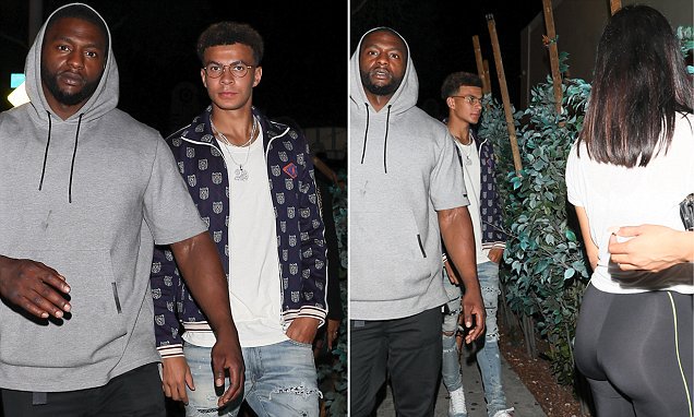 Tottenham star Dele Alli attends Drake 's after-party in Hollywood following the goalz24.com/post/101849 #WorldCup #WorldCup2018 #Russia2018