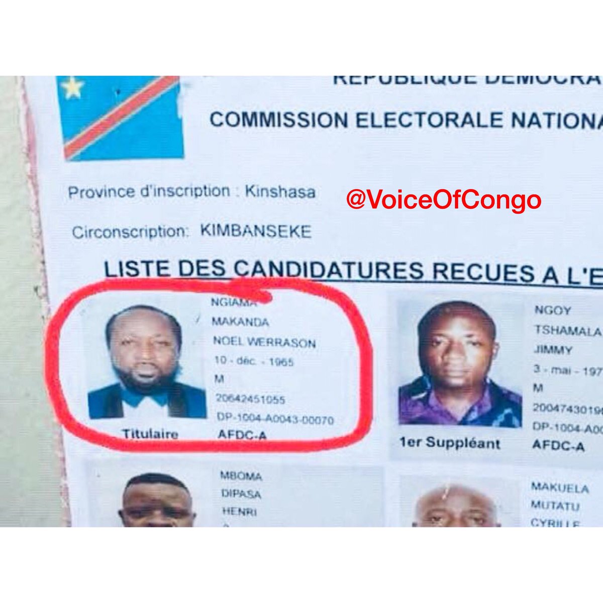 The Voice Of Congo tweet media