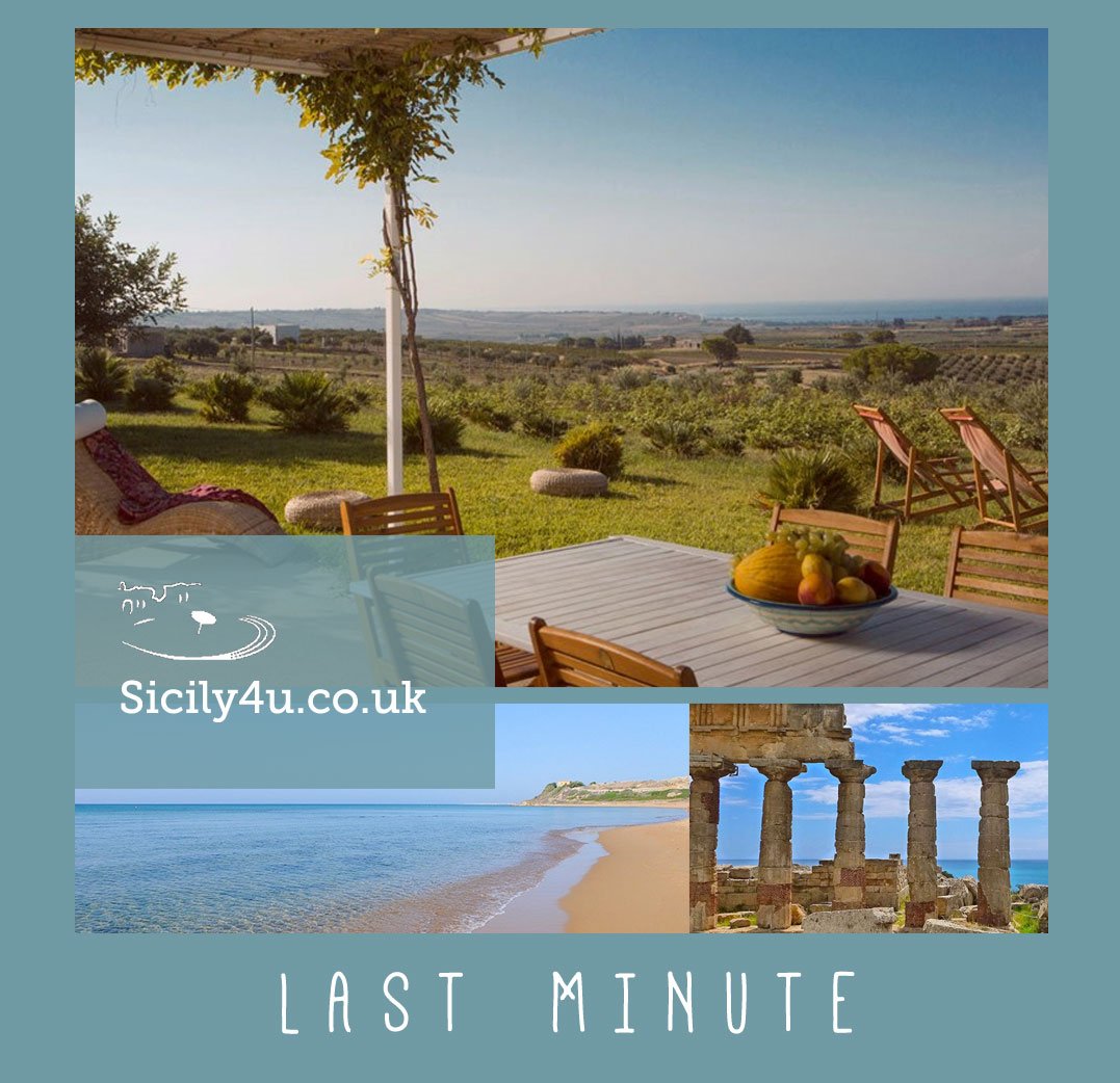 Last minute offers for Sicily - Budget Villas and Luxury Villas with special offers for this season. *|sicily4u.co.uk|*
